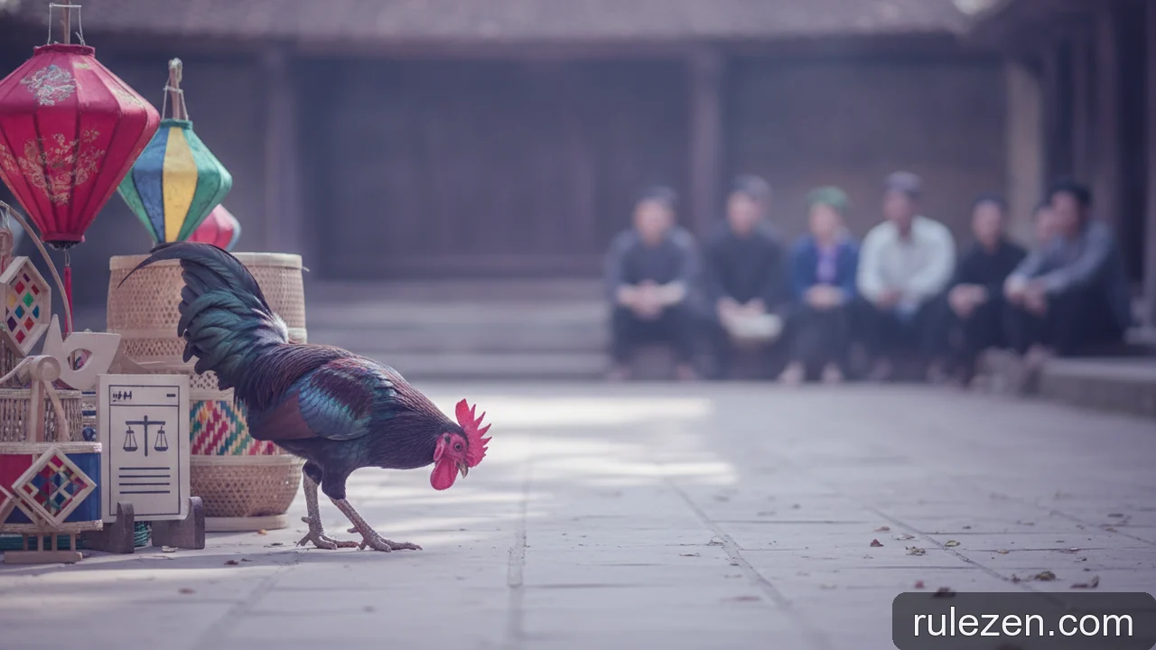 Minh họa: Hiểu rõ luật đá gà để chơi có trách nhiệm và tránh rủi ro