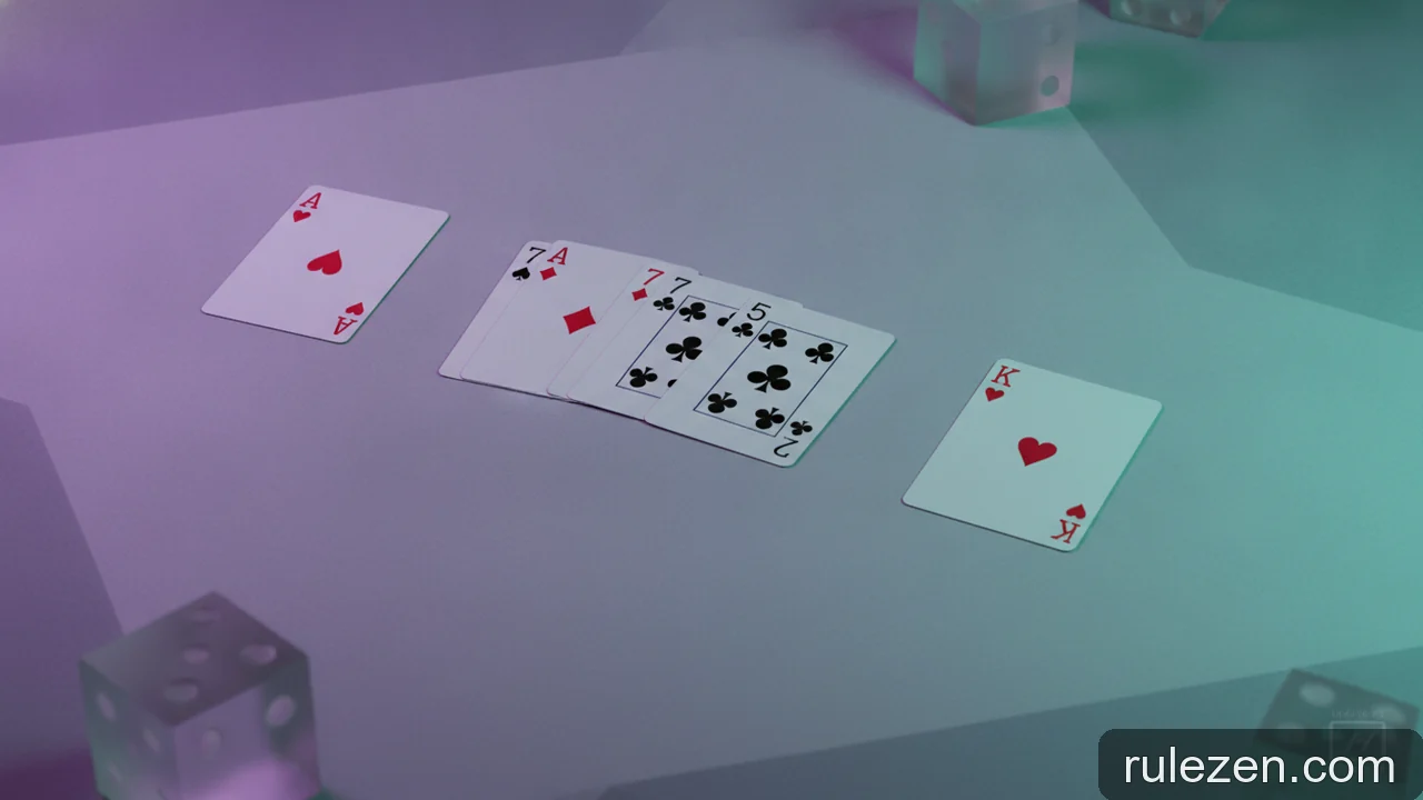 Minh họa: Luật Showdown Texas Hold'em: Cách so bài và xác định người thắng cuộc