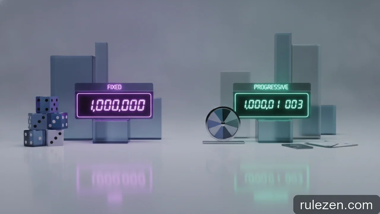 Minh họa: Phân biệt Jackpot lũy tiến và Jackpot cố định trong Nổ Hũ