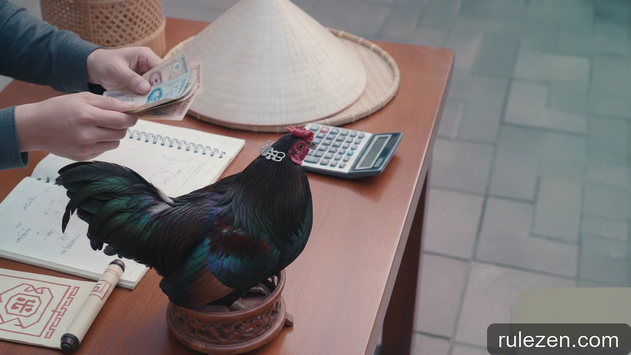 Minh họa: Quản lý vốn khi chơi đá gà: Giảm thiểu rủi ro thua lỗ