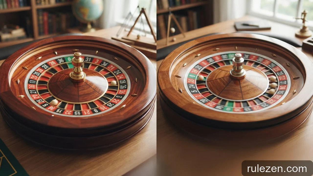 Minh họa: Roulette châu Âu và Mỹ khác nhau thế nào về xác suất?