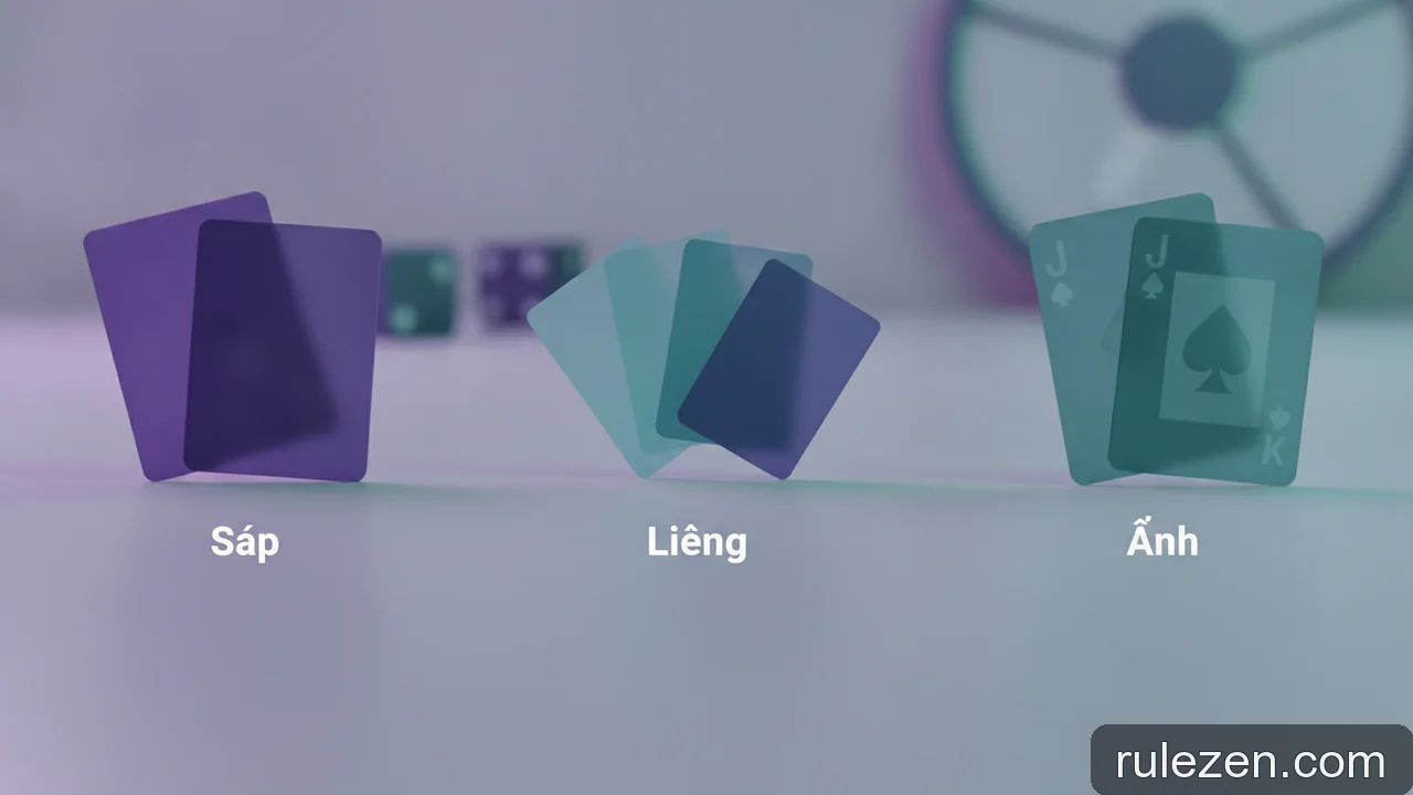 Minh họa: Sáp, Liêng, Ảnh là gì? Giải thích các bộ bài đặc biệt trong Liêng