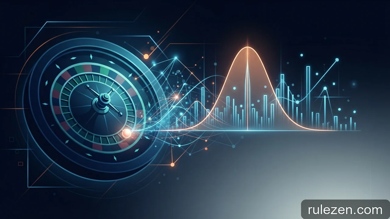 Minh họa: Sự khác biệt giữa xác suất lý thuyết và tần suất thực nghiệm trong roulette