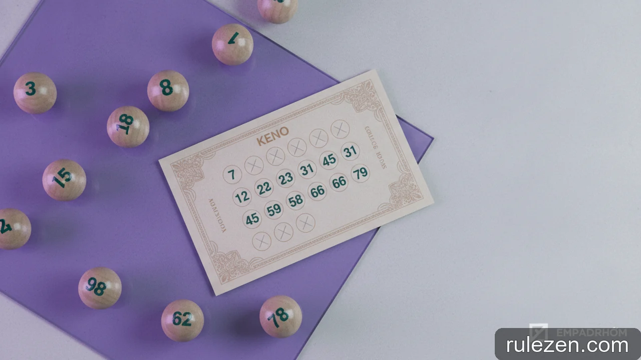 Minh họa: Xác suất trúng Keno: Phân tích cơ hội thắng theo số bậc và số chọn